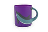 Dolphin, Children's Plastic Drinking Cup, Purple   3"   - F652 B128