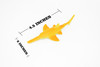 Sawtooth Shark, Sawfish, Realistic Toy Model Plastic Replica, Kids Educational Gift  4.5"    CWG90