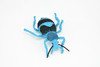 Beetle, Blue and Black, Very Nice Rubber Replica   5" - F2065 B133