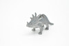 Styracosaurus Dinosaur,  Very Nice Plastic Replica    2 1/2"   ~    F1867B4