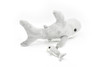 Shark with Baby, Plush Animal, Soft, Stuffed Toy, Realistic, Shark Design, Educational, Figure, Lifelike, Replica, Gift,      15"    CWG93 B411