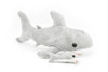 Shark with Baby, Plush Animal, Soft, Stuffed Toy, Realistic, Shark Design, Educational, Figure, Lifelike, Replica, Gift,      15" 