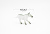 Arctic fox, White fox, Polar, Vulpes lagopus, Hand Painted, Realistic, Very Nice Plastic Design, Artic Animal,  Educational, Diorama Model, Lifelike, Toy,  3 Inches.