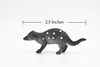 Quoll, Marsupial native to Australia, Very Nice Plastic Animal Toy, Figure, Model ,    2 1/2 "    CWG120 B238