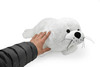 Harp Seal White Large Realistic Stuffed Soft Toy Educational Kids Gift, Plush Animal  26" F072 BB13