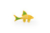 Fish, Coral, Realistic Plastic Yellow Tropical Fish Model, Toy, Kids Educational Gift, Animal, Figure    2 1/2"      CWG135 BB28