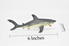 Shark, Great White, Museum Quality Rubber Model, Toy, Figure    6"      CWG143 BB28