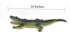 Alligator, Crocodile , Reptile, Realistic Soft Rubber Model, Toy, Kids Educational Gift, Animal, Figure        14