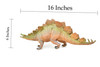 Stegosaurus, Dinosaur, Figure, Model, Figurine, Educational, Animal, Kids, Gift Toy Plastic Replica,      16"        CWG154 BB30   