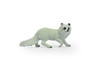 White fox, Polar fox, Arctic fox, Hand Painted, Realistic, Very Nice Plastic Design, Artic Animal, Caninds, Educational, Diorama Model, Lifelike, Toy, 3 Inches.