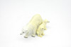 Polar Bear, with Babies, Moveable Legs, Model, Figure, Figurine, Museum Quality, Rubber Replica, Hand Painted    4"    CWG207 BB42