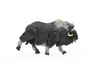 Musk Ox, Muskox, Moveable Legs, Museum Quality, Realistic, Plastic, Animal Design, Educational, Hand Painted, Figure, Lifelike, Model, Replica, Gift    4"  CWG210 BB42