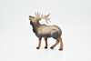 Elk, Wapiti, Museum Quality Rubber Animal, Educational, Toy, Realistic Hand Painted Figure, Lifelike Model, Figurine    4"    CWG213 BB42