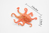 Octopus, Very Nice Rubber Animal, Educational, Toy, Kids, Realistic Figure, Lifelike Model, Figurine, Replica Gift Hand Painted   3"   CWG219 BB46