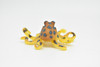 Blue Ringed Octopus Toy, Realistic, Hand Painted    3"    CWG220 BB46