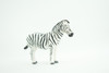 Zebra, African equines, Equidae, High Quality, Hand Painted, Rubber, Realistic, Figure, Model, Replica, Toy, Kids, Educational, Gift,       3 Inches    CWG220 B17
