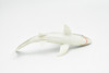 Great White Shark, Very Nice Rubber Animal, Educational, Toy, Kids, Realistic Figure, Lifelike Hand Painted Model, Figurine,    5"   CWG228 BB46