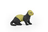 Ferret, Realistic, Educational, Hand Painted, Plastic Animal Design, Figure, Lifelike, Model, Replica, Gift    2 Inches. 