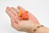 Goldfish, Fantail, Realistic, Plastic, Fish Design, Educational, Hand Painted, Figure, Lifelike, Toy Model, Replica, Gift     2 Inches.