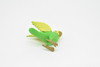 Parakeet, Budgerigar, Plastic Bird Design, Educational, Hand Painted, Toy, Kids, Realistic Figure, Lifelike Model,  Gift,   2 1/2 Inches.   CWG237 B306
