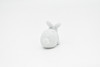 Rabbit, White Bunny, Hare, Plastic Animal, Design, Educational, Toy, Kids, Realistic Figure, Lifelike, Toy, Model, Figurine, Replica, Gift,    2"      CWG238 B306