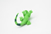 Iguana, Lizard, Plastic Reptile Design, Educational, Hand Painted, Realistic Figure, Lifelike Model, Toy, Kids, Gift,     2 1/2 Inches.   CWG239 B306