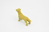 Dog, Golden Retriever, Realistic Canine, Plastic Animal, Educational, Toy, Kids, Realistic Figure, Lifelike Model, Figurine, Replica, Gift,   2 1/2"      CWG241 B306