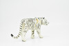 Tiger, White, Museum Quality, Realistic, Rubber, Animal Design, Educational, Hand Painted, Cat Figure, Lifelike, Model, Figurine, Replica, Gift,      6"        CWG245 B239