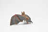 Bat, Museum Quality Rubber Animal, Educational, Toy, Kids, Realistic Hand Painted Figure, Lifelike Model, Figurine, Replica, Gift,    3 1/2"     CWG246 B239