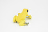 Frog, Yellow, Dart,  Museum Quality Rubber Animal, Educational, Toy, Kids, Realistic Hand Painted Figure, Lifelike Model, Figurine, Replica, Gift,   2"   CWG247 B239