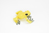 Frog, Yellow, Dart,  Museum Quality Rubber Animal, Educational, Toy, Kids, Realistic Hand Painted Figure, Lifelike Model, Figurine, Replica, Gift,   2"   CWG247 B239