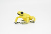 Frog, Yellow, Dart,  Museum Quality Rubber Animal, Educational, Toy, Kids, Realistic Hand Painted Figure, Lifelike Model, Figurine, Replica, Gift,   2"   CWG247 B239