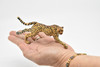 Cheetah, Cat, Museum Quality Rubber Snake, Educational, Realistic Hand Painted Figure, Lifelike Figurine, Replica, Gift,       5"       CWG250 B240