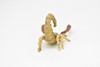 Scorpion, Scorpiones, Museum Quality Rubber Arachnids, Educational, Realistic Hand Painted Figure, Lifelike Figurine, Replica, Gift,      3 1/2"     CWG256 B240