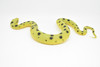 Snake, Green Anaconda Snake Toy, Coied, Rubber Reptile, Educational, Realistic Hand Painted, Figure, Lifelike Model, Figurine, Replica, Gift,   12"     F3586 B492