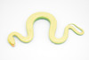Snake, Emerald Tree Boa Snake, Coiled, Rubber Reptile, Educational, Realistic Hand Painted, Figure, Lifelike Model, Figurine, Replica, Gift,     12"       F3591 B492