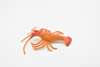 Lobster, California spiny lobster, Very Nice Plastic Fish, Educational, Toy, Kids, Realistic Figure, Lifelike Model, Figurine, Replica, Gift,     3"    CWG275 B46