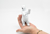 Polar Bear, Standing, Very Nice Plastic Animal, Educational, Toy, Kids, Realistic Figure, Lifelike Model, Figurine, Replica, Gift,     5"     CWG278 B223