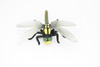 Dragonfly, Insect, Very Realistic Rubber Figure, Model, Educational, Animal, Hand Painted Figurines, Toy  4"    CH016 BB71