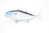 Bluefin Tuna, Fish, Very Realistic Rubber Figure, Model, Educational, Animal, Hand Painted Figurines,     7"     CH019 BB71