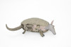 Armadillo, Cingulata, High Quality, Hand Painted, Rubber, Toy Figure, Realistic, Lifelike Model, Replica, Kids, Educational, Gift,  6"    CH041 BB76