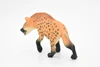 Spotted Hyena, Crocuta crocuta, Museum Quality, Hand Painted, Educational, Rubber Animal, Realistic Toy Figure, Diorama Model, Kids,  4 1/2 Inches.