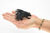 Porcupine, Quillpig, Porky, or Quillback, Very Realistic Rubber Figure, Hand Painted, Rubber Mammal, Realistic Toy Figure, Kids, Educational, 3 Inches. 