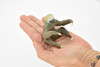 Sloth, Three Toed, Very Realistic Rubber Reproduction, Hand Painted Figurines,  3.5"    CH070 BB80