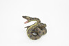 Python Snake Toy, Reptile, Very Realistic Rubber Figure, Model, Educational, Animal, Hand Painted Figurines,      4"     CH079 BB82