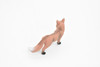 Fox Toy, Red, Animal, Very Realistic Rubber Figure, Model, Educational, Animal, Hand Painted Figurines, 3" CH098 BB86