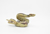 Python Snake Toy, Reptile, Museum Quality Rubber Figure, Model, Educational, Animal, Hand Painted, Figurines       5"     CH100 BB87