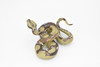 Python Snake Toy, Reptile, Museum Quality Rubber Figure, Model, Educational, Animal, Hand Painted, Figurines       5"     CH100 BB87