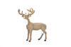 Whitetail Buck, Deer, Museum Quality, Hand Painted, Rubber Animal, Realistic Toy Figure, Diorama Model, Kids, Educational,  5 Inches.