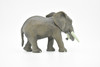 African Elephant, Loxodonta africana, Museum Quality, Hand Painted, Rubber Animal, Realistic Toy Figure, Model, Kids, Educational,  6 Inches. 
